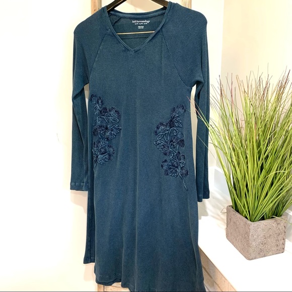 Soft Surroundings Lara Waffle Knit Dress, Petite S - Picture 6 of 10